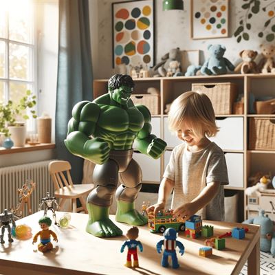 Hulk Leksaker: En Värld av Styrka och Äventyr
