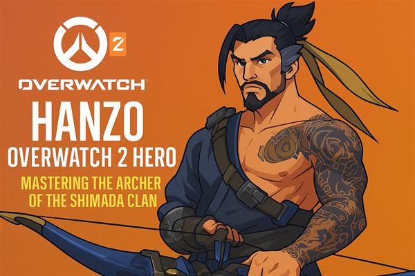 Hanzo overwatch 2 hero - mastering the archer of the shimada clan